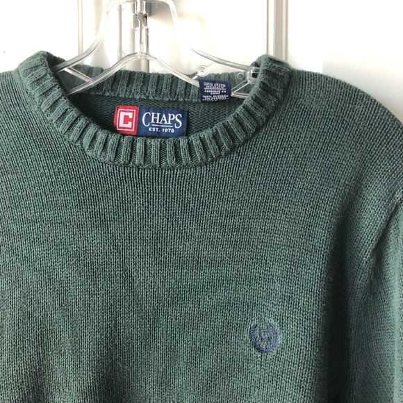 Chaps Crew Neck Sweater - Picture 2 of 3